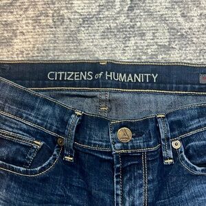 Citizens of Humanity Jeans Womens 27 Dita Boot Leg Low Rise Stretch Denim Y2K